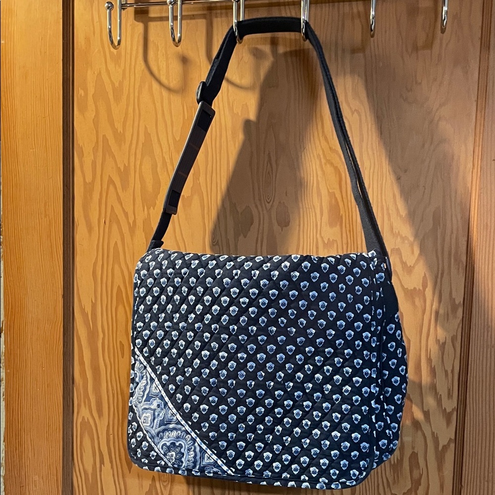 Vera Bradley Blue and white Laptop Bag
